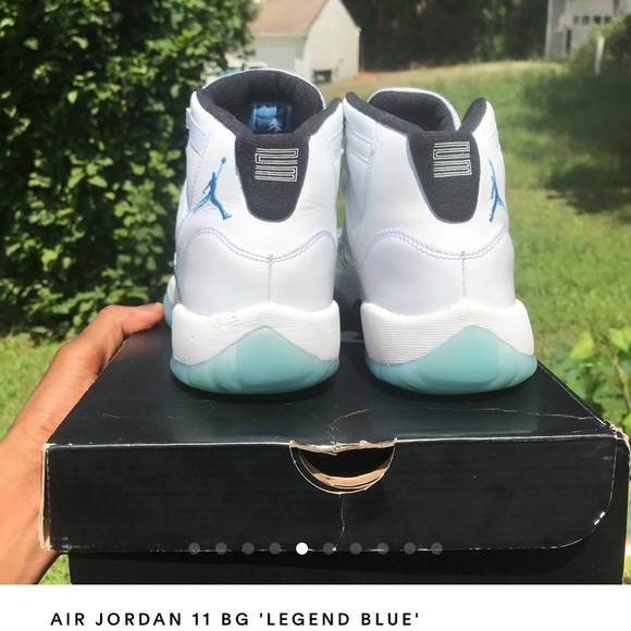 Jordan 11 legend Blue (Gs) - Picture 6 of 9